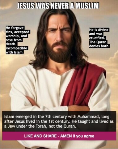 Jesus not a Muslim